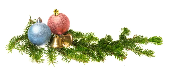 Kerstdecoratie geïsoleerd — Stockfoto