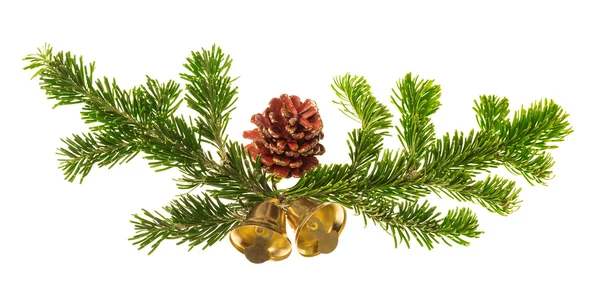 Kerstdecoratie geïsoleerd — Stockfoto