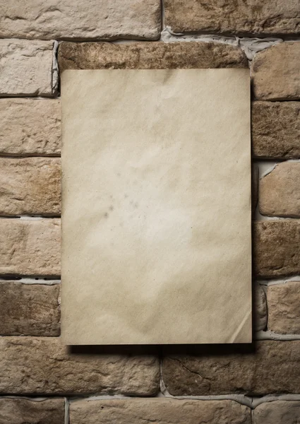 Very Old, Stained Blank Paper Stock Photo by ©mcarrel 7335155