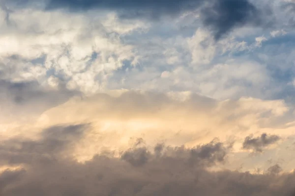 Atardecer cielo fondo — Foto de Stock