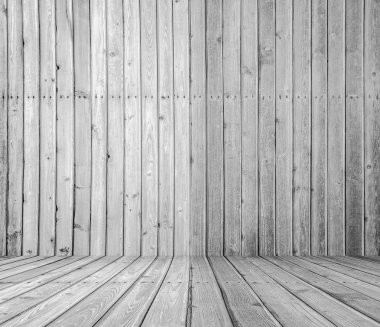 Beyaz ahşap duvar