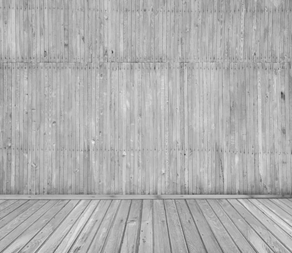 Mur en bois blanc — Photo