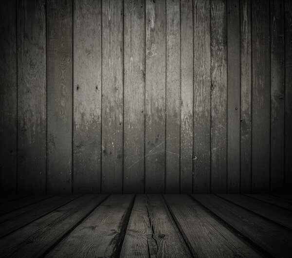 Old wooden wall