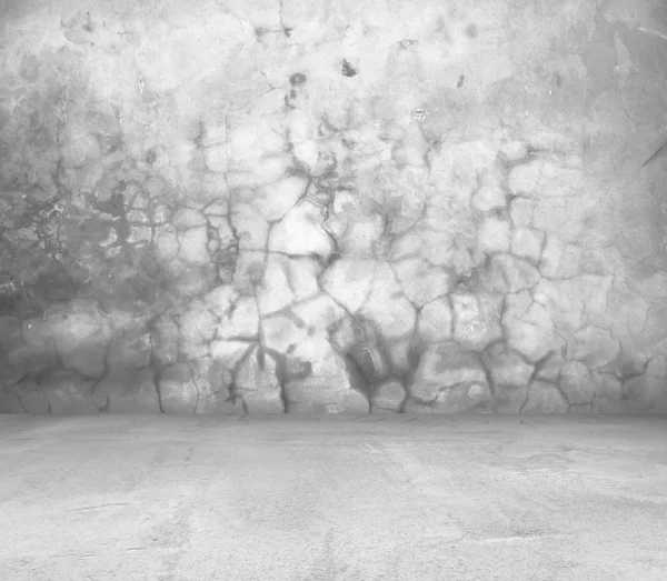 Rum med betongvägg — Stockfoto