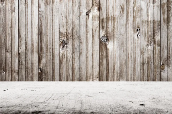 Chambre avec sol en bois — Photo