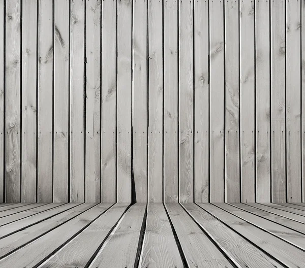 Parete di legno bianco — Foto Stock