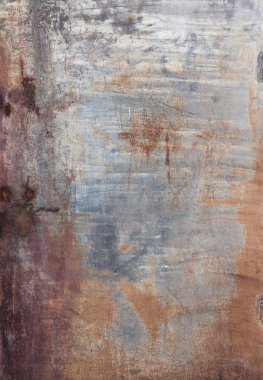 Eski kirli metal duvar