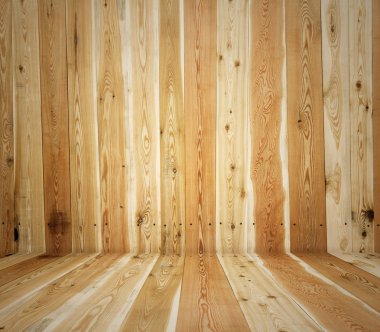 Eski grunge ahşap iç