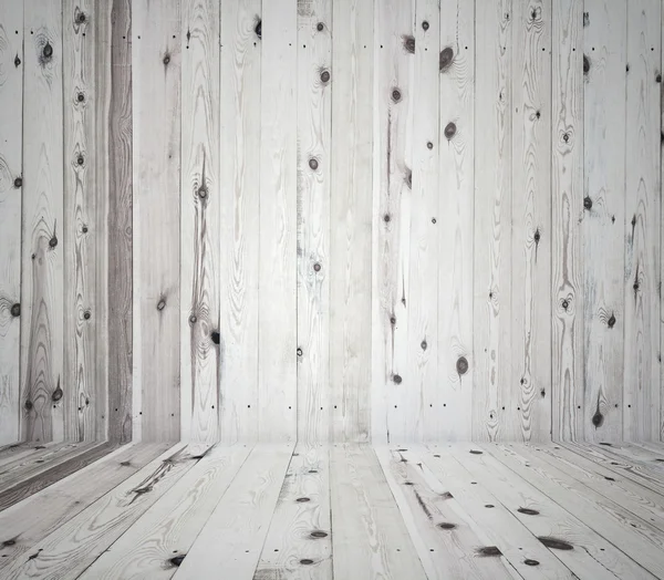 Altes graues Holzinterieur — Stockfoto