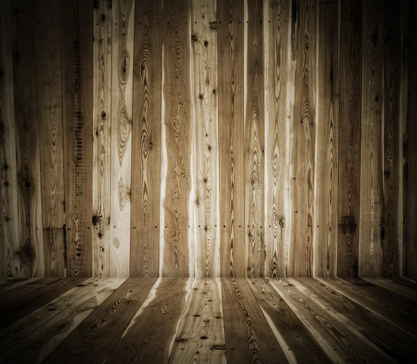 Old grunge wooden interior — Stock Photo, Image