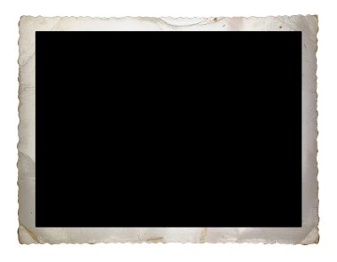 Vintage photographvintage fotoğraf çerçevesi