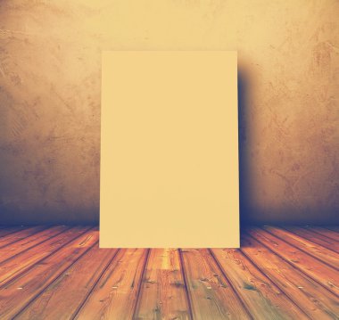 Arka plan boş afişini ile