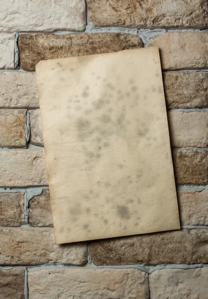 Very Old, Stained Blank Paper Stock Photo by ©mcarrel 7335155