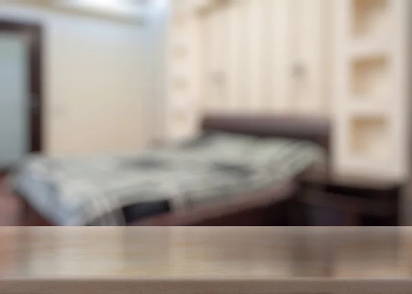 Bureau dans la chambre intérieur — Photo