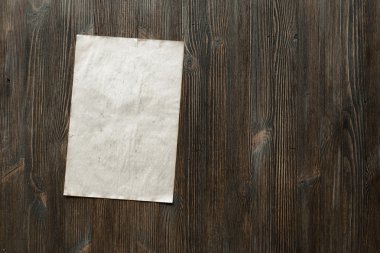 kağıt üzerinde eski ahşap arka plan