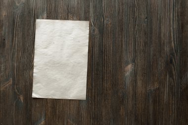 kağıt üzerinde eski ahşap arka plan