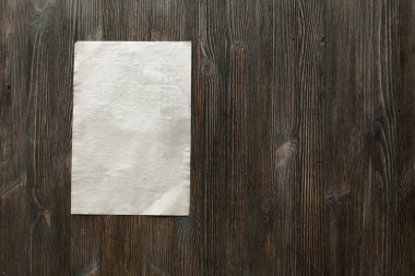 kağıt üzerinde eski ahşap arka plan