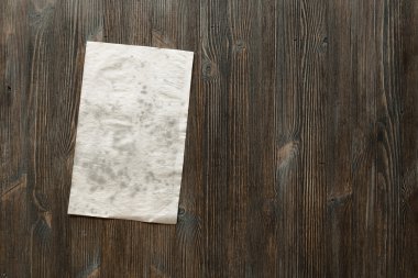 kağıt üzerinde eski ahşap arka plan