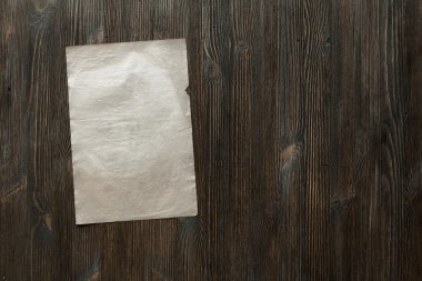 kağıt üzerinde eski ahşap arka plan