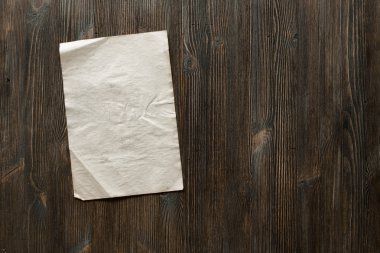 kağıt üzerinde eski ahşap arka plan