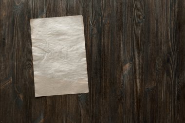 kağıt üzerinde eski ahşap arka plan