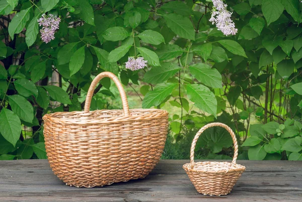 hasır sepet eski ahşap tablo