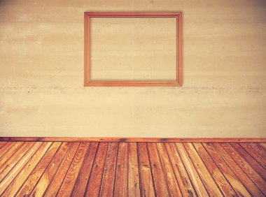 duvarda Vintage çerçeve