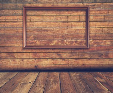 Grunge çerçeve ile iç