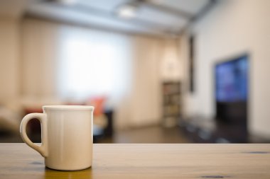 Kupa eski ahşap tablo