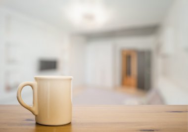 Kupa eski ahşap tablo