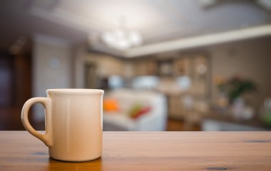 Kupa eski ahşap tablo