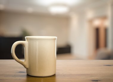 Kupa eski ahşap tablo