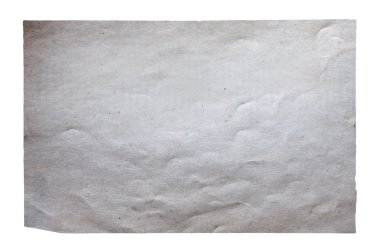 Eski buruşuk eski kağıt