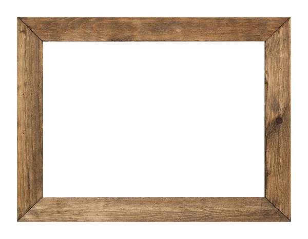 De randen van het frame van de houten foto — Stockfoto