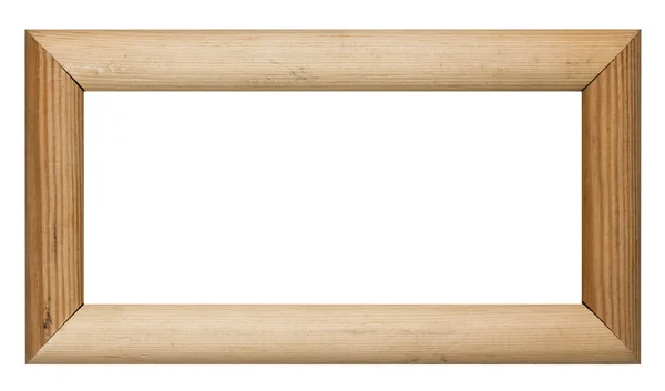 Fából készült fénykép test határ — Stock Fotó