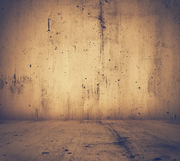 Grungy cemento interno — Foto Stock