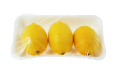 Vakum paketinde üç limon