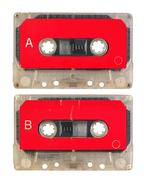 Retro audio cassette — Stock Vector