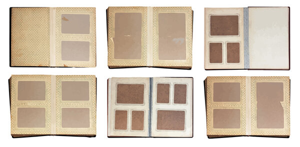 Набор старинных фотоальбомов
