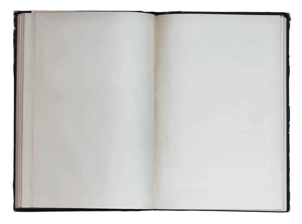空白の開いている本 — ストックベクタ