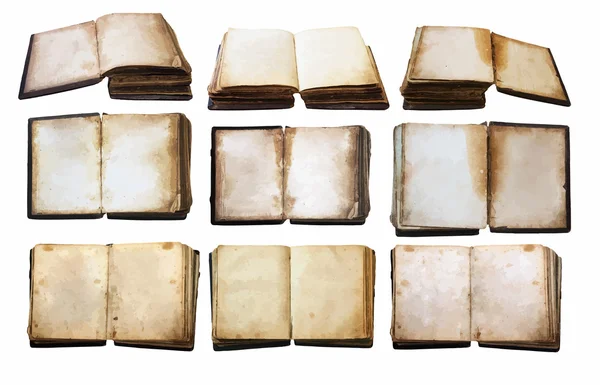 Чистые книги — стоковый вектор