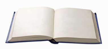 Boş açık kitap