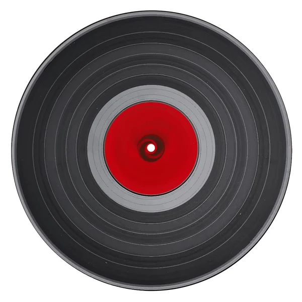 Ancien disque vinyle isolé — Image vectorielle