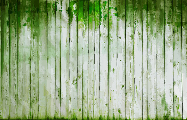 зеленая деревянная стена
