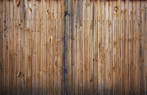 Vieux mur en bois — Image vectorielle