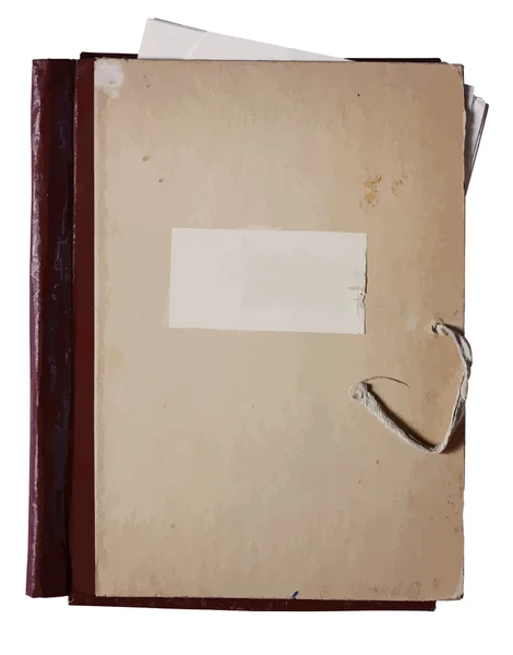 Stary pusty folder — Wektor stockowy