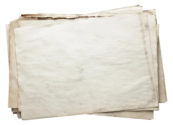Stapel alter Papiere gesetzt — Stockvektor