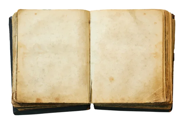 Винтажная книга с пустыми страницами — стоковый вектор