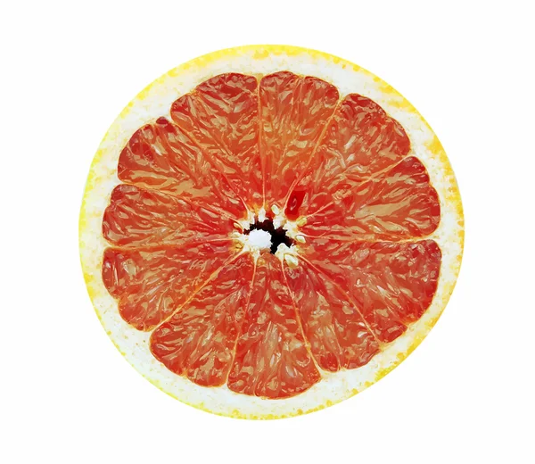 Rebanada de pomelo colorido — Vector de stock