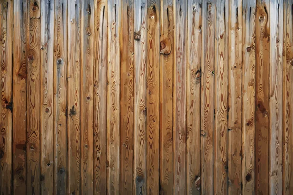 Old wooden wall — Stock Vector